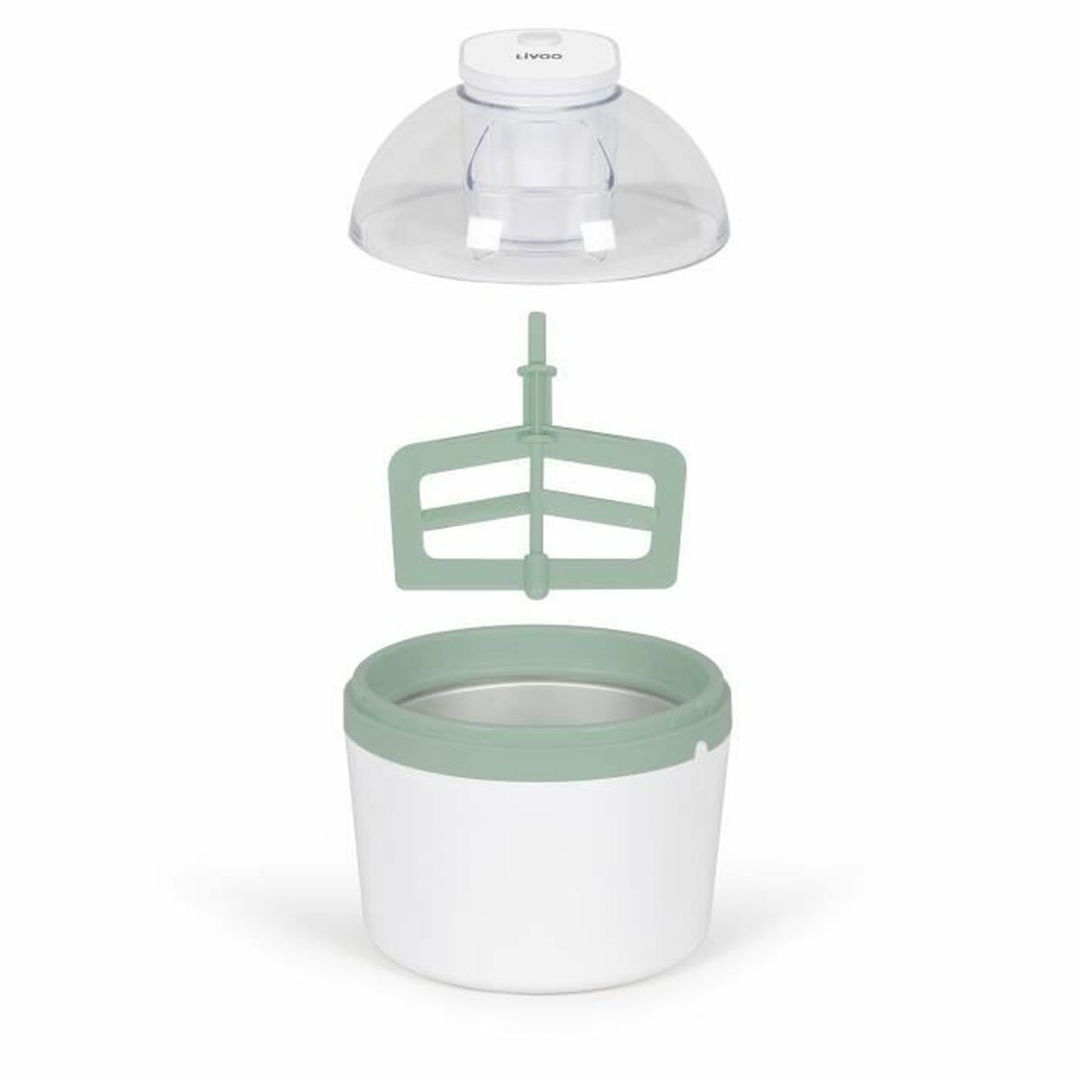 1L Ice Cream Maker – Livoo Automatic Frozen Dessert Machine for Homemade Ice Cream and Sorbet