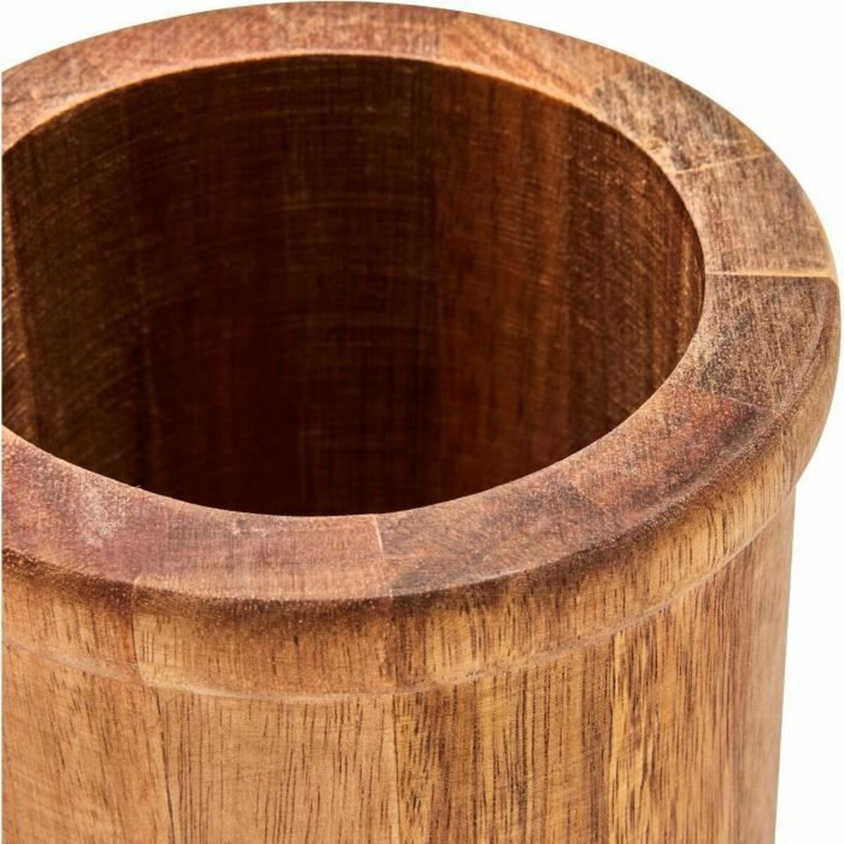 5-Piece Orange Kitchen Utensils Set – Silicone & Acacia Wood