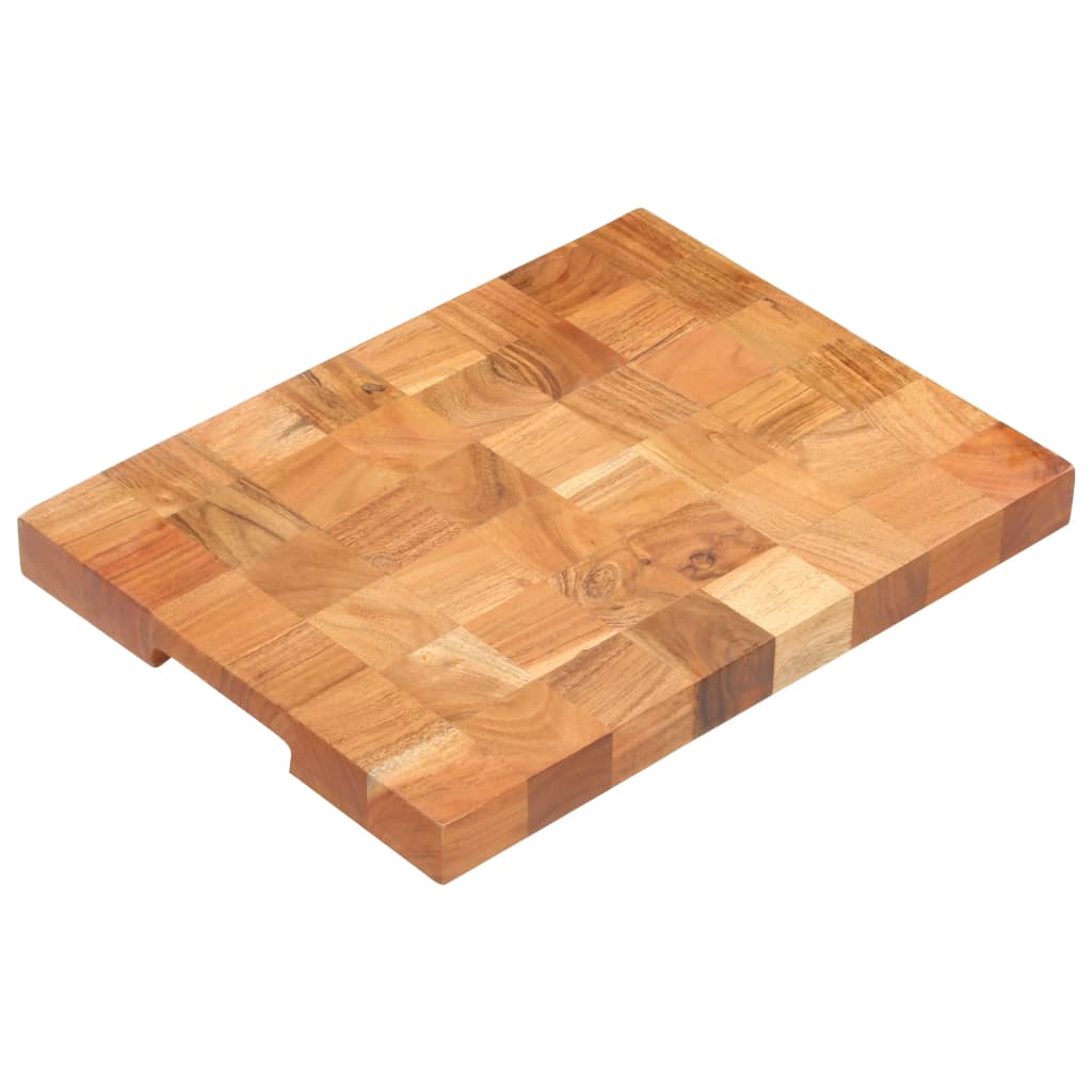 Luxury Acacia Wood Chopping Board – 1.5" Thick, Handcrafted Elegance