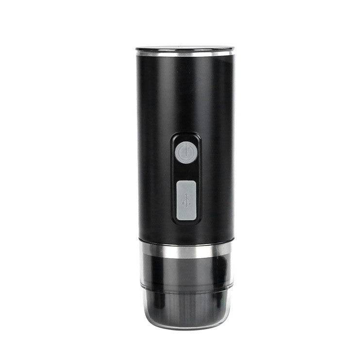 Black Portable Espresso Coffee Machine – Compact Capsule System, Barista-Quality Coffee Anywhere