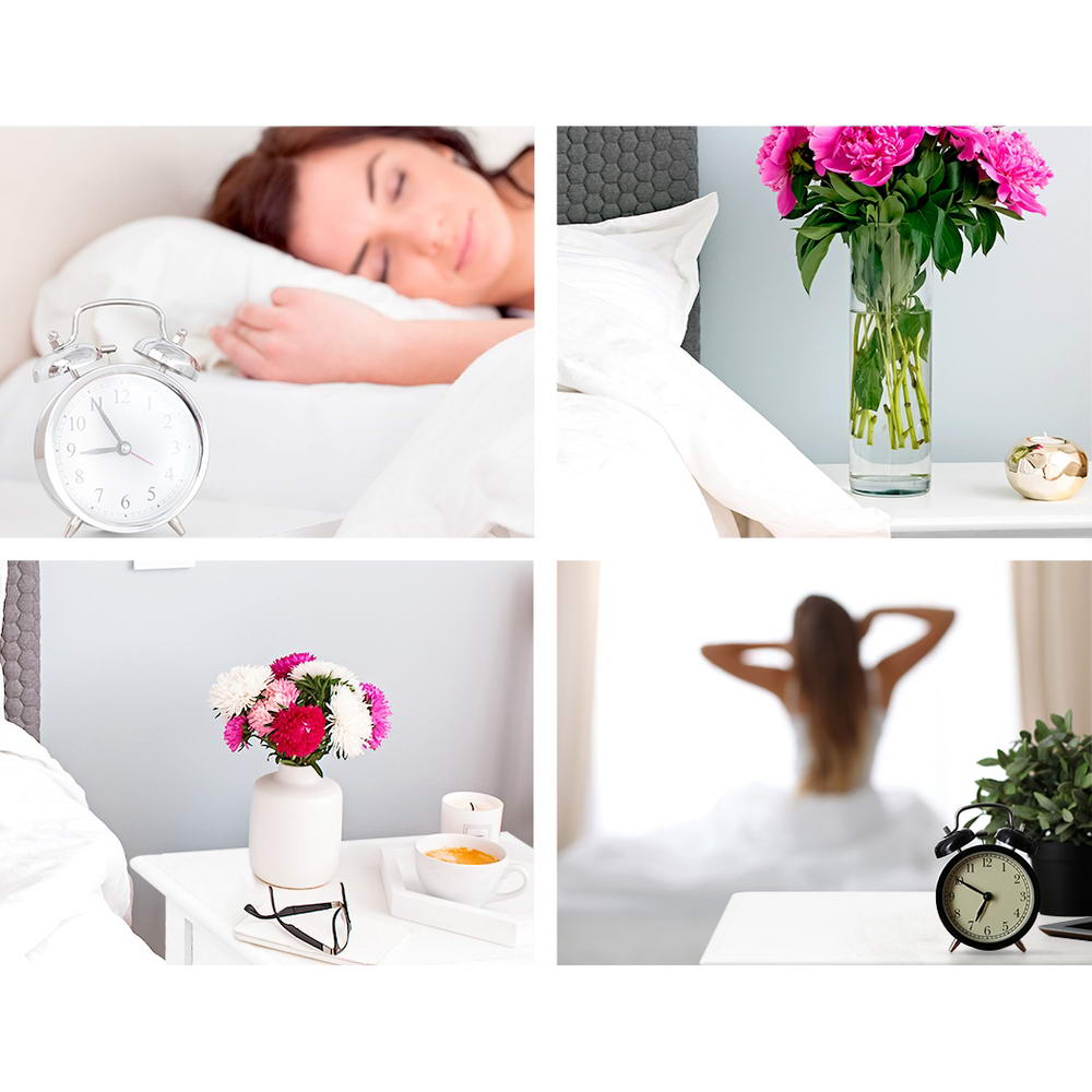 Elegant French Provincial Bedside Table – White Wooden Nightstand with Drawers and Cabriole Legs