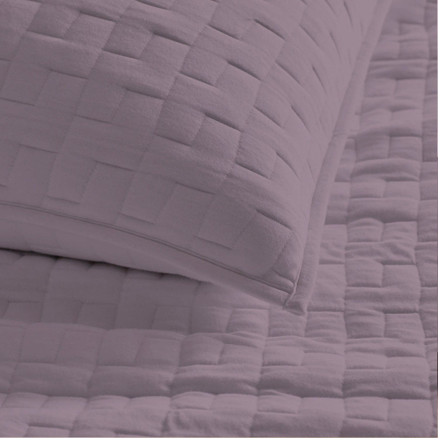 Diamond stitch - Pure Cotton Sateen Quilt Sets-4