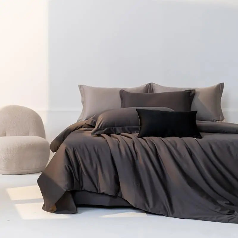 Luxury 1500 Thread Count Egyptian Pure Cotton Bedding Set – 100% Pure Cotton, Breathable & Ultra Soft 4-Piece Set WHIMSICAL HOME OF CREATIONS