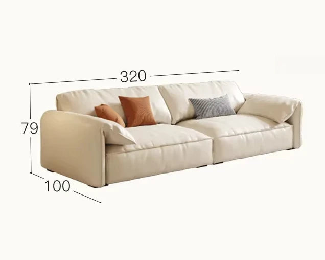 Crafted in genuine Nappa calf leather with a sleek ivory White finish for timeless elegance, a recliner that blends luxury materials with modern comfort WHIMSICAL HOME OF CREATIONS