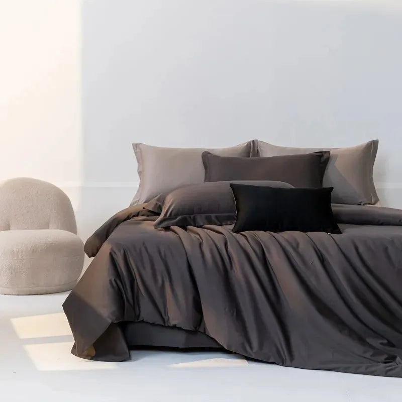 Luxury 1500 Thread Count Egyptian Pure Cotton Bedding Set – 100% Pure Cotton, Breathable & Ultra Soft 4-Piece Set WHIMSICAL HOME OF CREATIONS