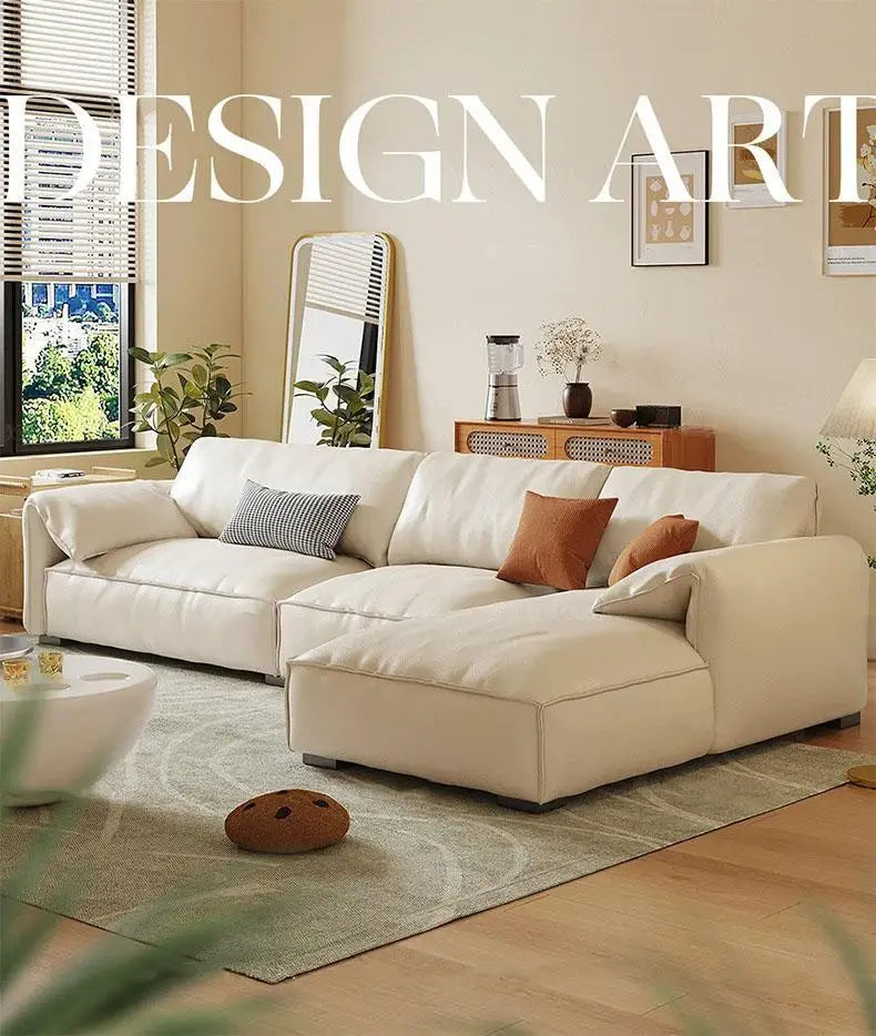 Crafted in genuine Nappa calf leather with a sleek ivory White finish for timeless elegance, a recliner that blends luxury materials with modern comfort WHIMSICAL HOME OF CREATIONS