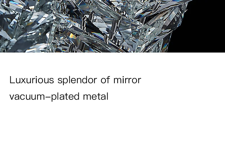 Luxury Crystal Wall Sconce – High-End K9 Crystal Light Fixture WHIMSICAL HOME OF CREATIONS