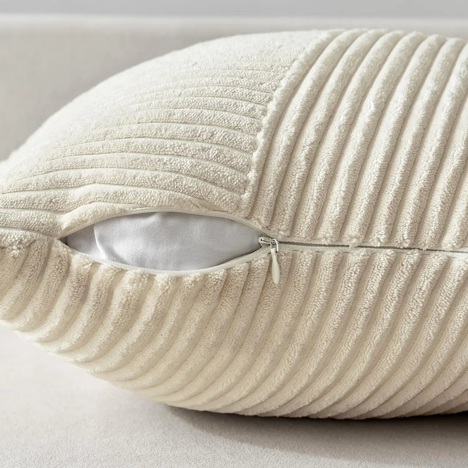 Luxurious Velvet Corduroy Patchwork Pillow Covers – 45x45cm WHIMSICAL HOME OF CREATIONS