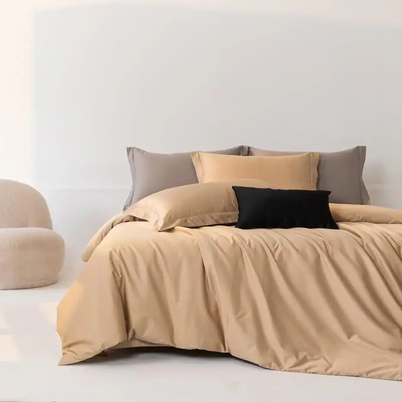 Luxury 1500 Thread Count Egyptian Pure Cotton Bedding Set – 100% Pure Cotton, Breathable & Ultra Soft 4-Piece Set WHIMSICAL HOME OF CREATIONS
