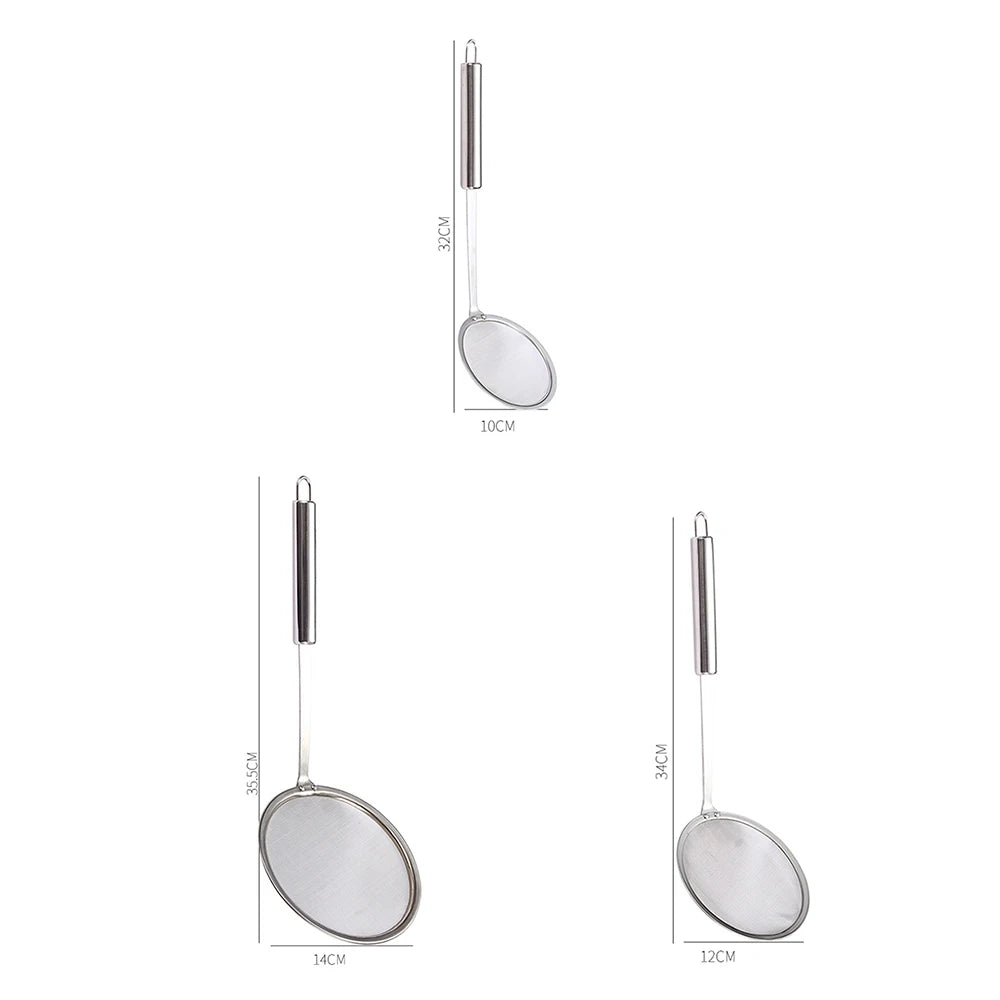 Stainless steel skimmer/filter fine mesh 304 durable high quality stainless steel WHIMSICAL HOME OF CREATIONS