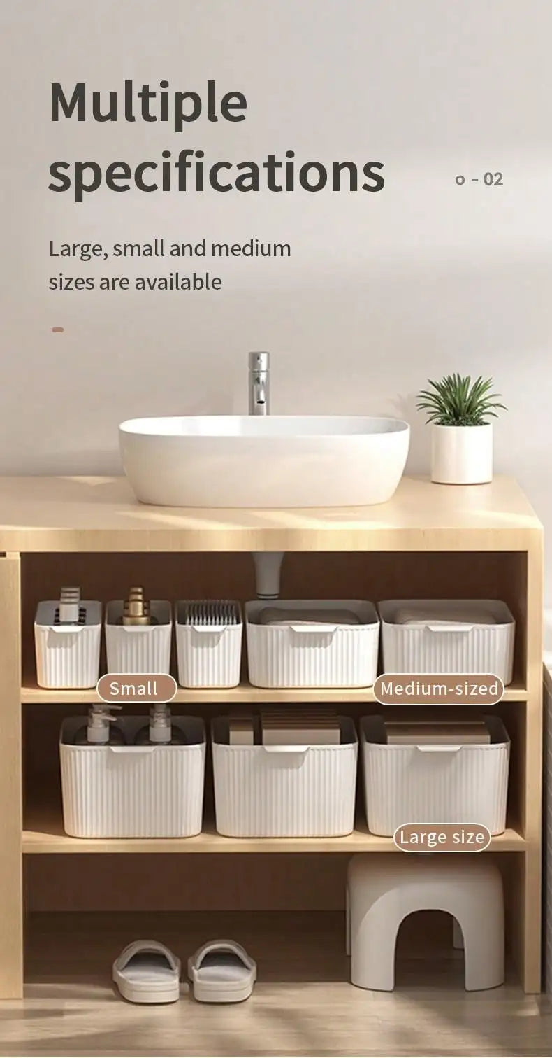 Multifunctional Food-Grade Storage Baskets – Smart, Stackable & Fridge-Safe WHIMSICAL HOME OF CREATIONS
