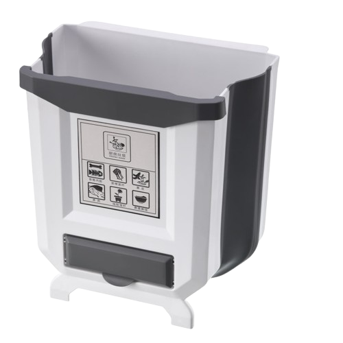 Collapsible Hanging Kitchen Trash Bin – Space-Saving & Versatile Design