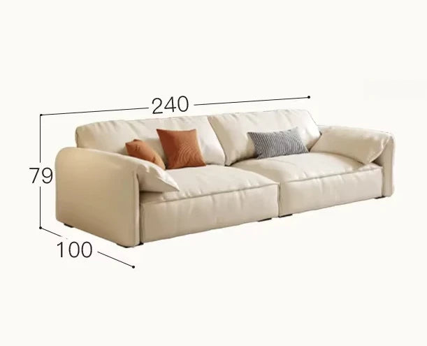 Crafted in genuine Nappa calf leather with a sleek ivory White finish for timeless elegance, a recliner that blends luxury materials with modern comfort WHIMSICAL HOME OF CREATIONS