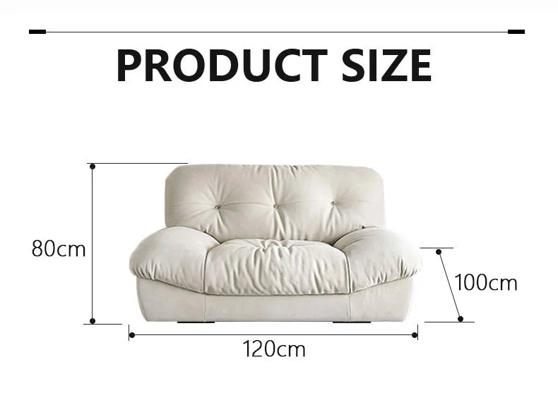 Luxury Nordic Contemporary Sofa – Ultra-Comfortable Modern Elegance WHIMSICAL HOME OF CREATIONS