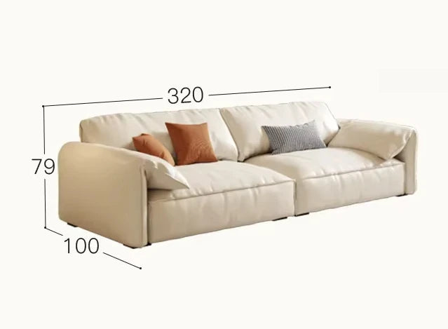 Crafted in genuine Nappa calf leather with a sleek ivory White finish for timeless elegance, a recliner that blends luxury materials with modern comfort WHIMSICAL HOME OF CREATIONS