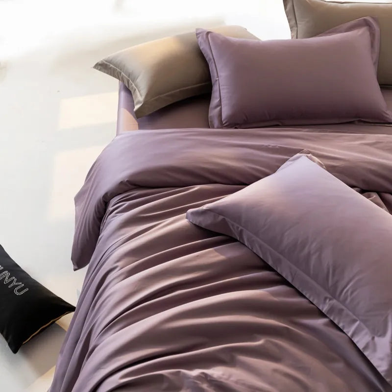 Luxury 1500 Thread Count Egyptian Pure Cotton Bedding Set – 100% Pure Cotton, Breathable & Ultra Soft 4-Piece Set WHIMSICAL HOME OF CREATIONS