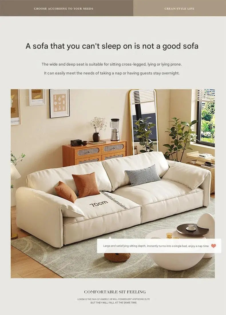 Crafted in genuine Nappa calf leather with a sleek ivory White finish for timeless elegance, a recliner that blends luxury materials with modern comfort WHIMSICAL HOME OF CREATIONS