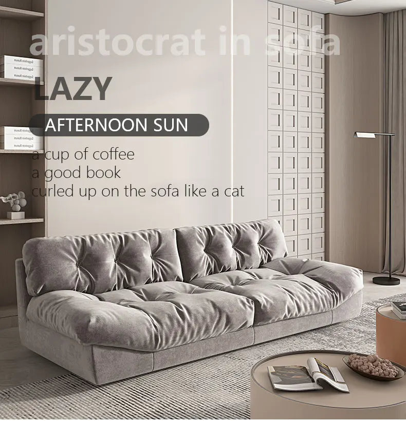 Luxury Nordic Contemporary Sofa – Ultra-Comfortable Modern Elegance WHIMSICAL HOME OF CREATIONS