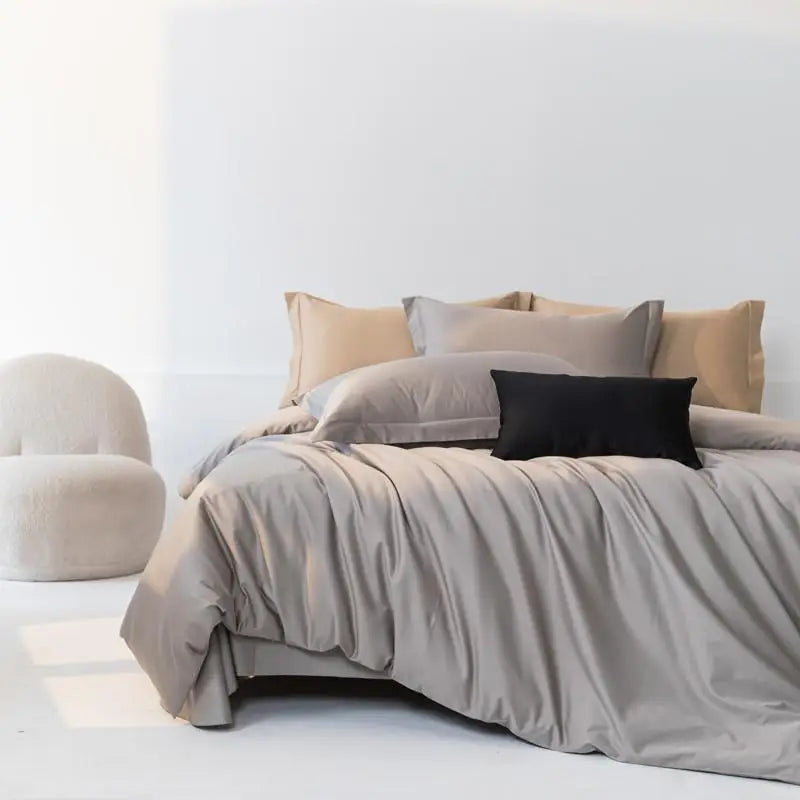 Luxury 1500 Thread Count Egyptian Pure Cotton Bedding Set – 100% Pure Cotton, Breathable & Ultra Soft 4-Piece Set WHIMSICAL HOME OF CREATIONS