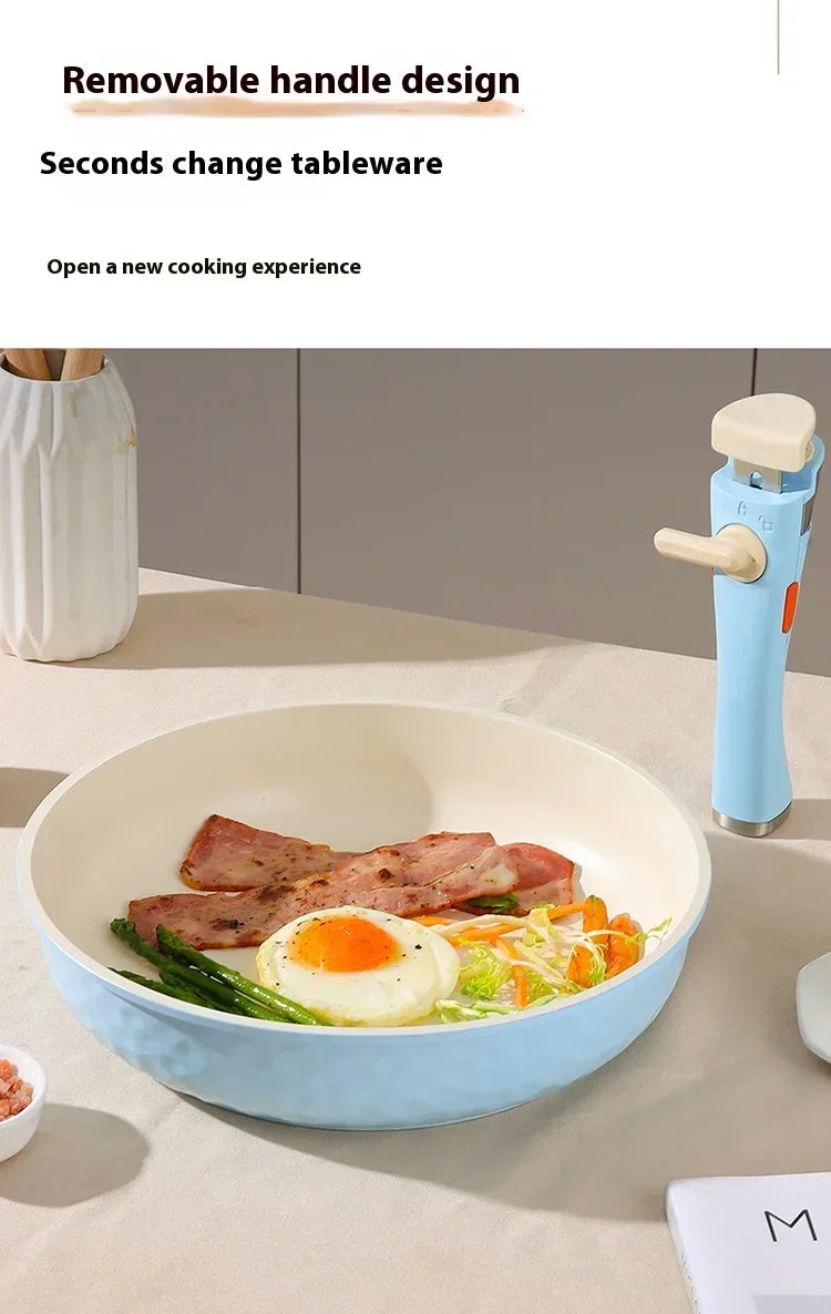 5-Piece Nonstick smooth Porcelain Coated Cookware Set WHIMSICAL HOME OF CREATIONS