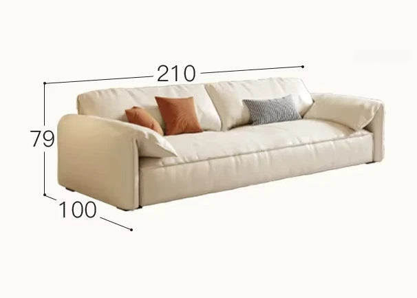 Crafted in genuine Nappa calf leather with a sleek ivory White finish for timeless elegance, a recliner that blends luxury materials with modern comfort WHIMSICAL HOME OF CREATIONS