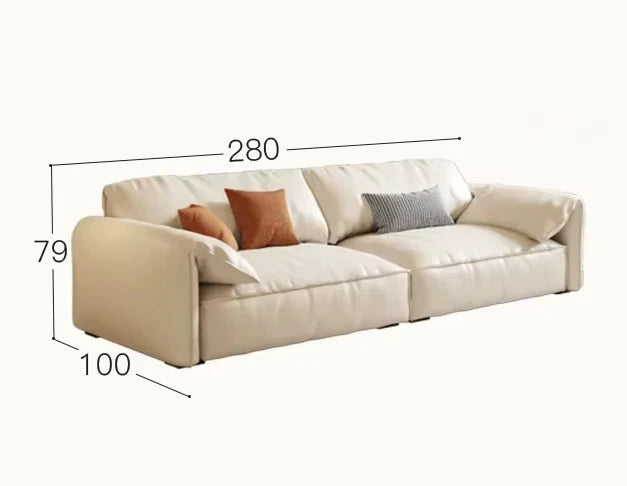 Crafted in genuine Nappa calf leather with a sleek ivory White finish for timeless elegance, a recliner that blends luxury materials with modern comfort WHIMSICAL HOME OF CREATIONS