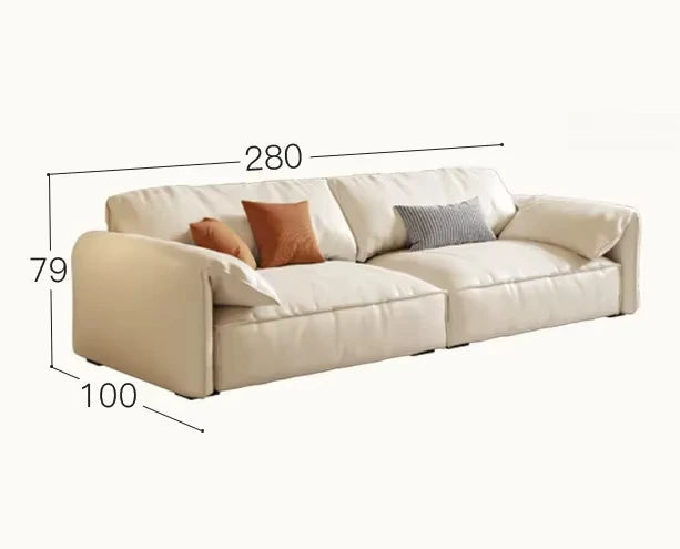 Crafted in genuine Nappa calf leather with a sleek ivory White finish for timeless elegance, a recliner that blends luxury materials with modern comfort WHIMSICAL HOME OF CREATIONS