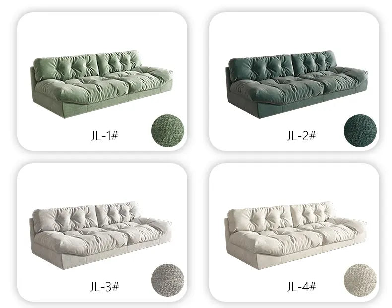 Luxury Nordic Contemporary Sofa – Ultra-Comfortable Modern Elegance WHIMSICAL HOME OF CREATIONS