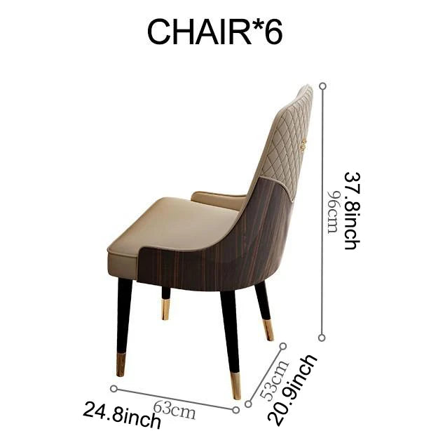 Luxury Round Marble Dining Table with Gold Frame 6-10 people WHIMSICAL HOME OF CREATIONS