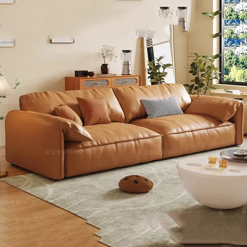 Crafted in genuine Nappa calf leather with a sleek ivory White finish for timeless elegance, a recliner that blends luxury materials with modern comfort WHIMSICAL HOME OF CREATIONS