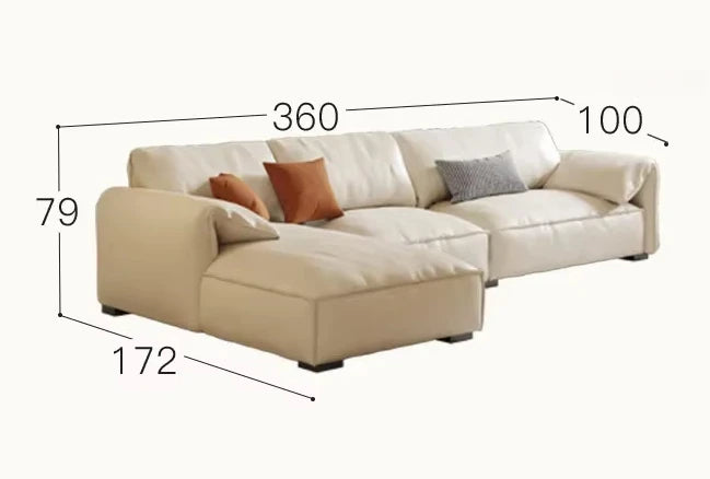 Crafted in genuine Nappa calf leather with a sleek ivory White finish for timeless elegance, a recliner that blends luxury materials with modern comfort WHIMSICAL HOME OF CREATIONS