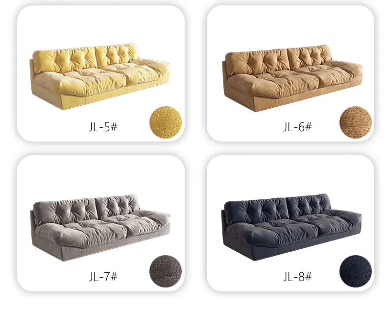 Luxury Nordic Contemporary Sofa – Ultra-Comfortable Modern Elegance WHIMSICAL HOME OF CREATIONS