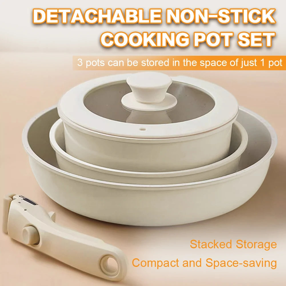 Premium Non-Toxic Porcelain coated Cookware Set — 6 Pieces WHIMSICAL HOME OF CREATIONS