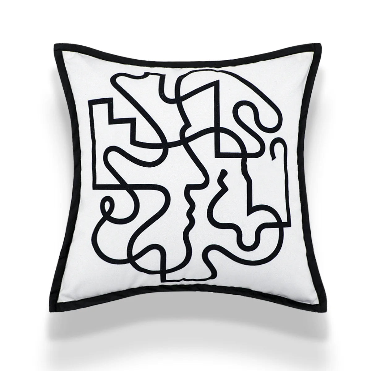 Luxury Velvet Woven Geometric Pillow Covers – Modern Contemporary Scandinavian-Inspired Design WHIMSICAL HOME OF CREATIONS