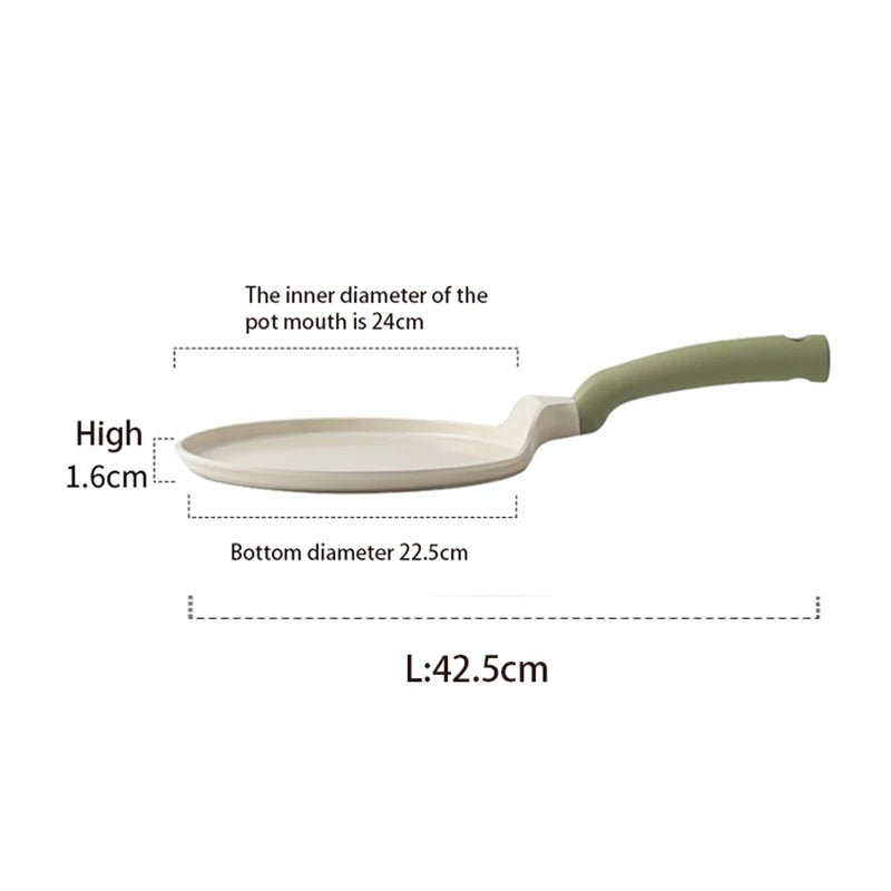 24cm Non-Stick Frying Pan – Red or Green
This is the only frying pan you’ll ever need! WHIMSICAL HOME OF CREATIONS