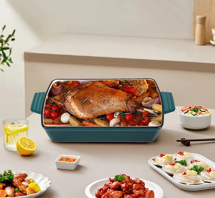 7-Piece High-Grade Cast Iron Non-Stick Cookware Set – French Retro Elegance WHIMSICAL HOME OF CREATIONS