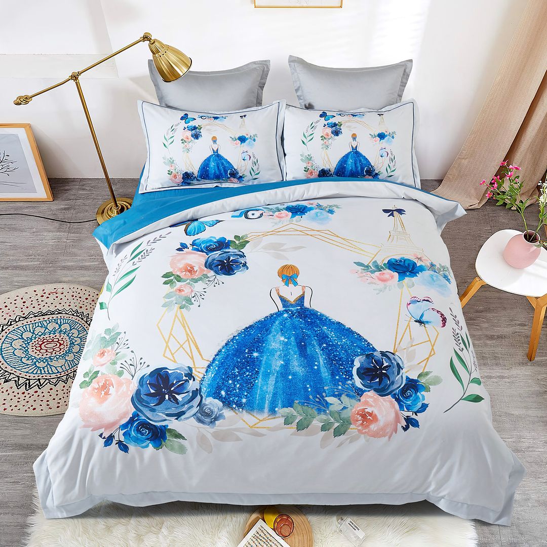 Princess Dreams Kids Quilt Cover Set – Single Size