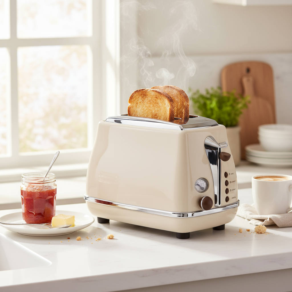 Beige Toaster Lifestyle