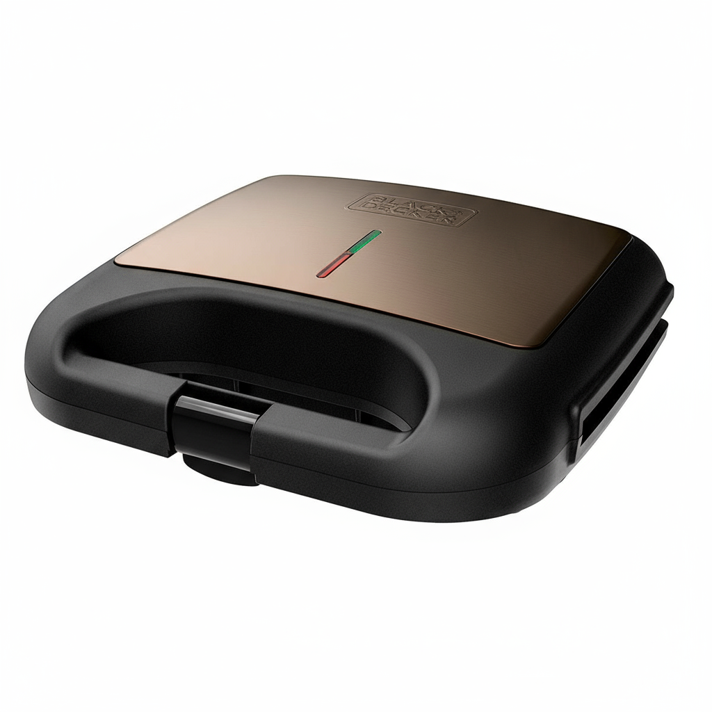 Black Sandwich Maker Closed