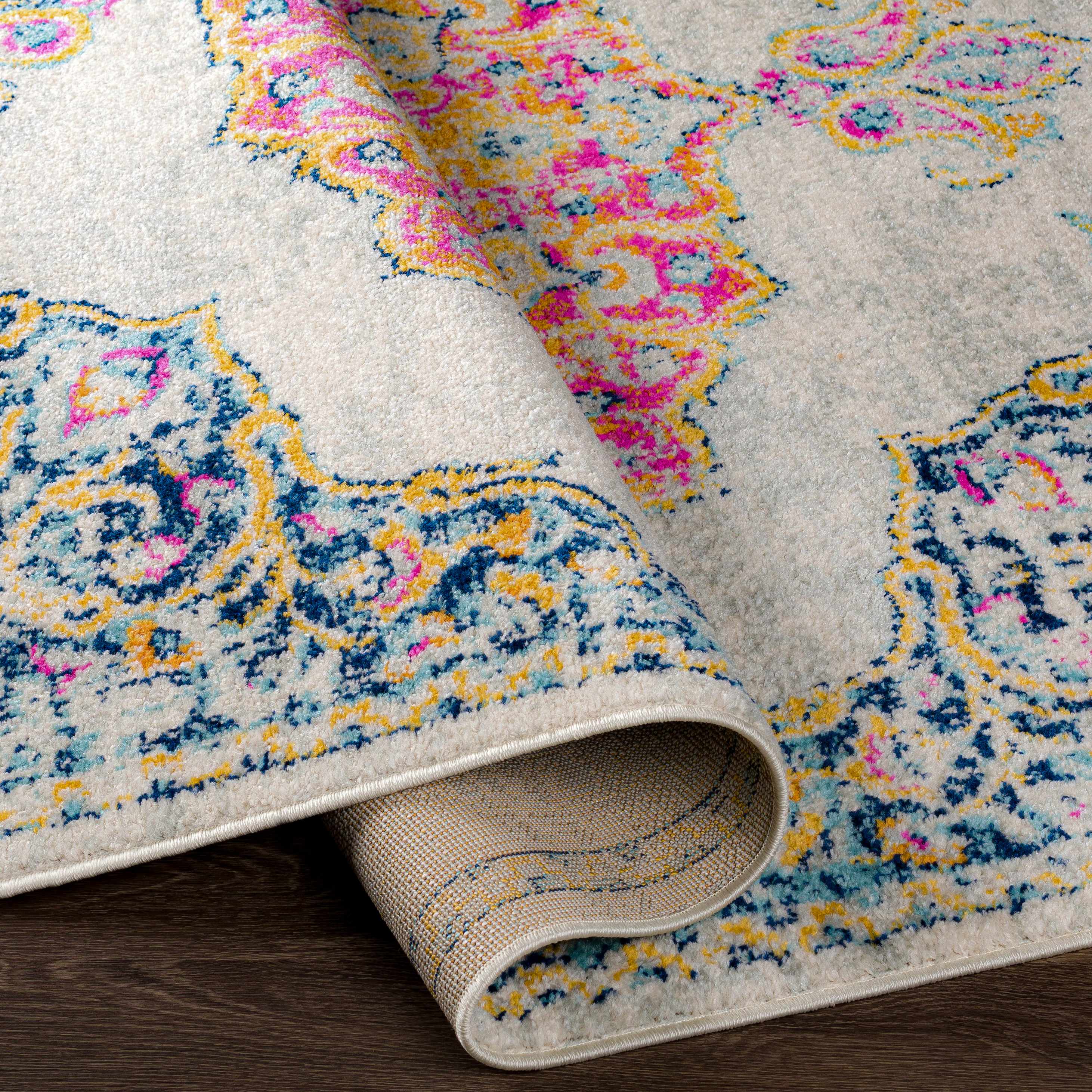 Luxury Traditional Woven Rug – Turkish Craftsmanship, Low Pile, Premium Polypropylene