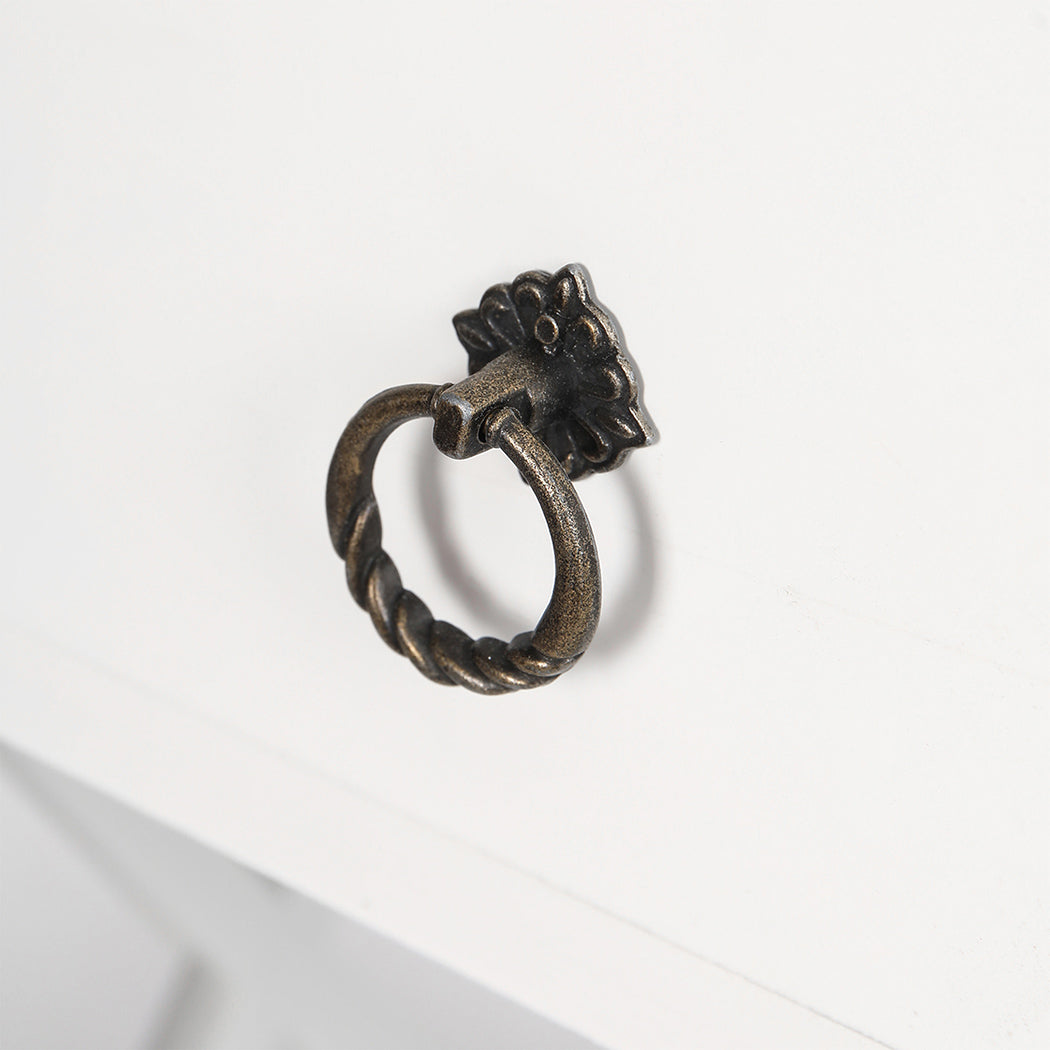 Levede 2x Bedside Tables Drawers Side-2