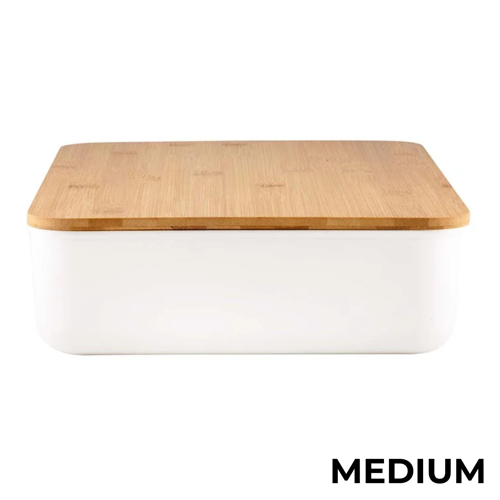 Clear Bamboo Storage Containers – Stackable Airtight Home & Pantry Organisation Boxes