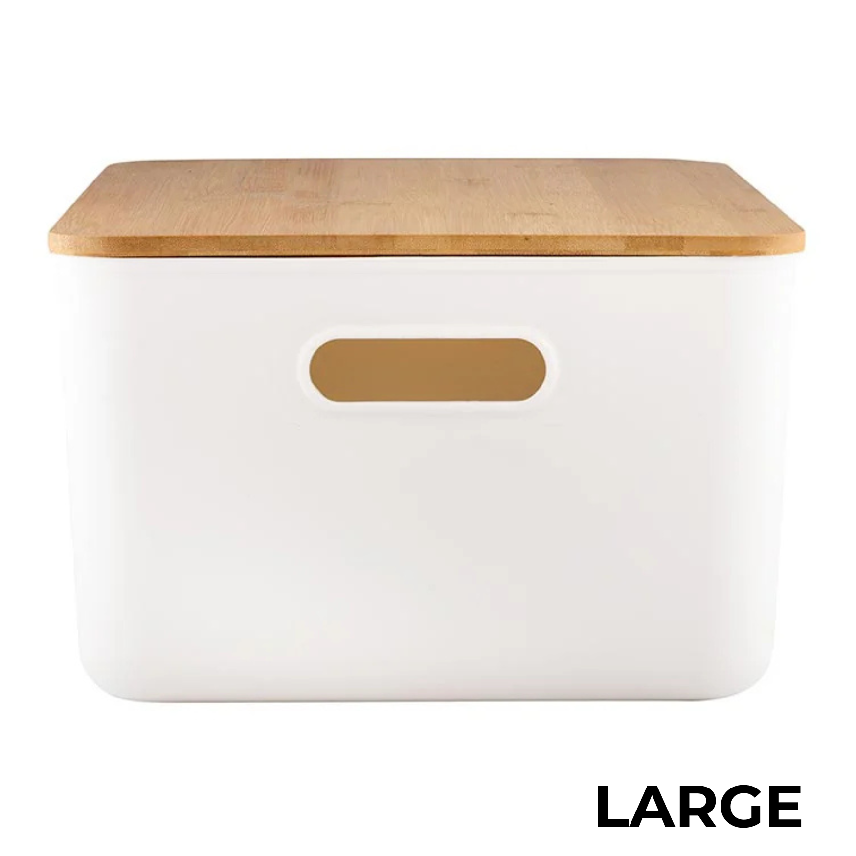 Clear Bamboo Storage Containers – Stackable Airtight Home & Pantry Organisation Boxes