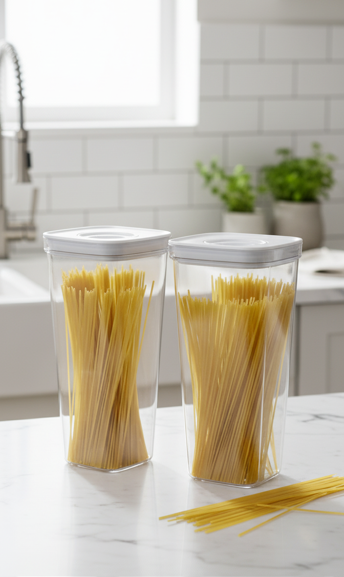 2pc Tall Tapered Containers