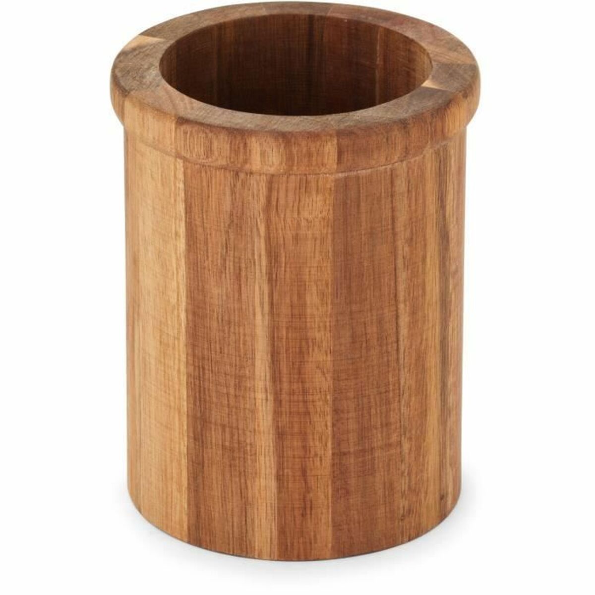 5-Piece Orange Kitchen Utensils Set – Silicone & Acacia Wood