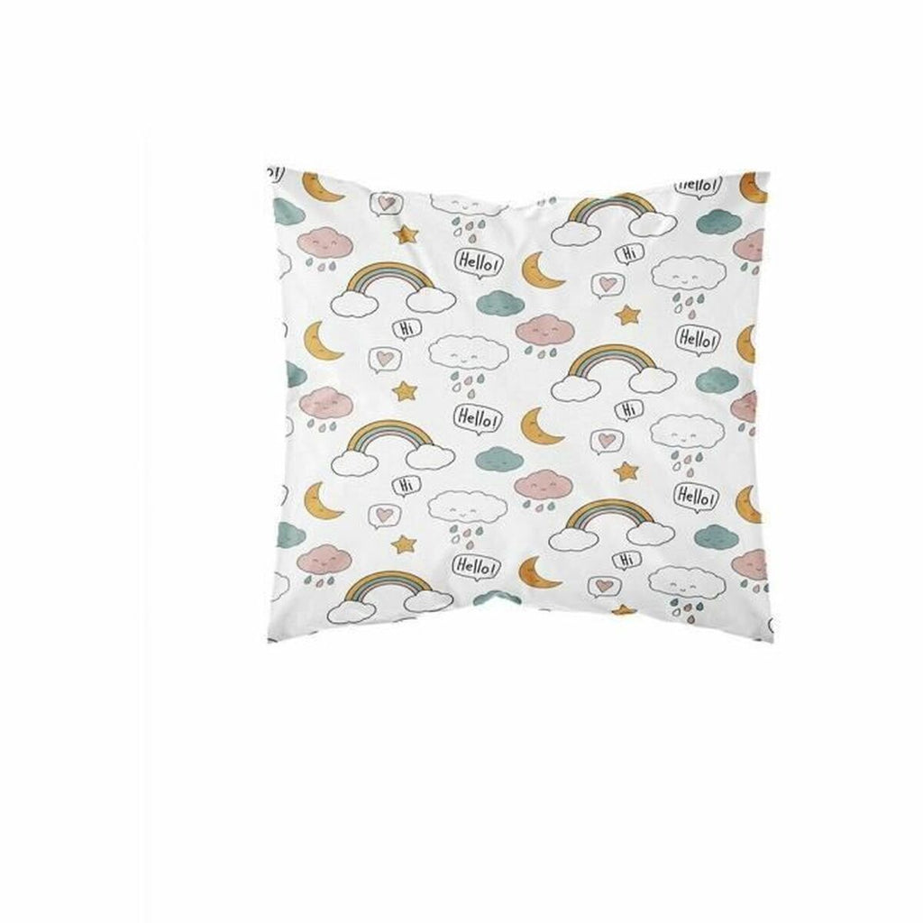 Children’s White Microfibre Duvet Cover Set – Single Bed (2-Piece Set)