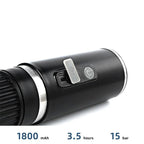 Black Portable Espresso Coffee Machine – Compact Capsule System, Barista-Quality Coffee Anywhere