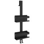 vidaXL Hanging Shower Caddy Shelf Storage Bathroom Brushed 304 Stainless Steel-1