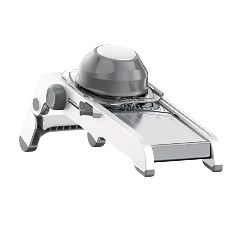 Premium Adjustable Stainless Steel Manual Kitchen Slicer – Precision Fruit, Vegetable & Meat Cutter