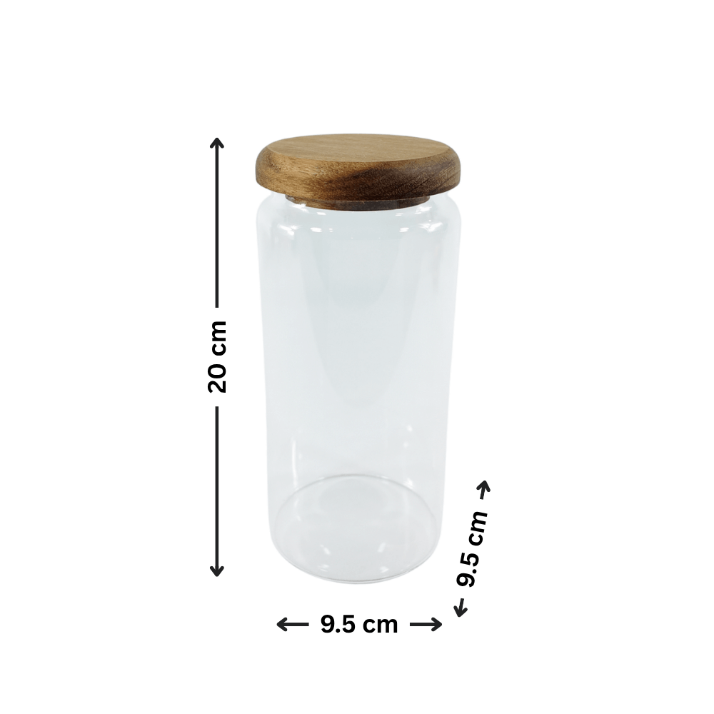 Acacia Glass Jar Deluxe Pantry Pack – 21-Piece Airtight Food Storage Set